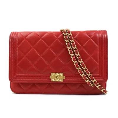 Pre-owned Chanel Leather Shoulder Bag () In Multi