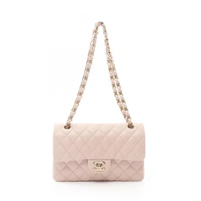Pre-owned Chanel Leather Shoulder Bag () In Pink