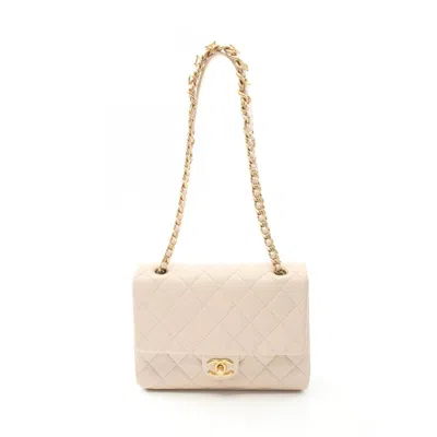 Pre-owned Chanel Leather Shoulder Bag () In Pink