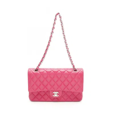 Pre-owned Chanel Leather Shoulder Bag () In Pink