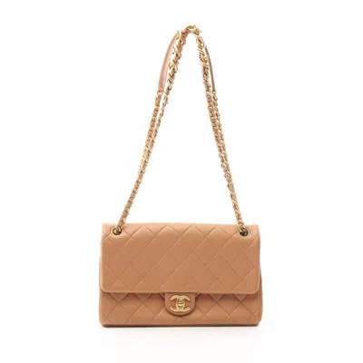 Pre-owned Chanel Leather Shoulder Bag () In Pink