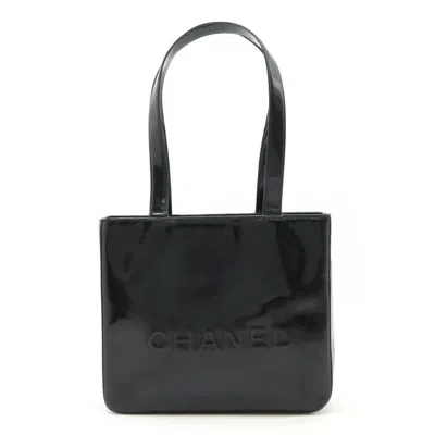 Pre-owned Chanel Leather Shoulder Bag Tote Bag () In Black