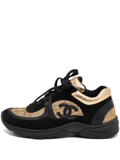 Pre-owned Chanel Leather Sneakers