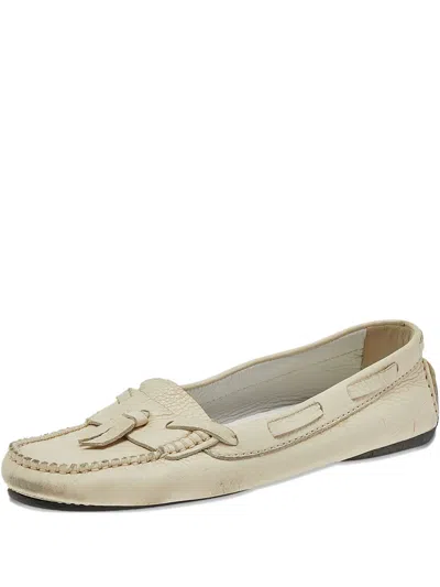 Pre-owned Chanel Leather Tassel Loafers