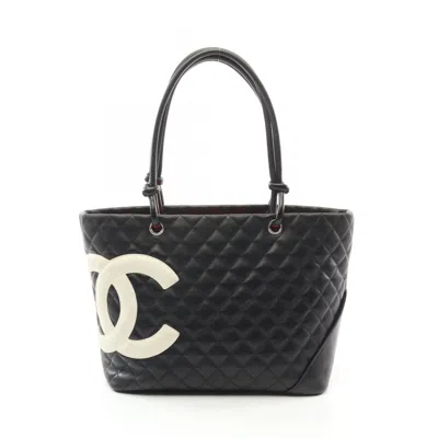 Pre-owned Chanel Leather Tote Bag () In Multi