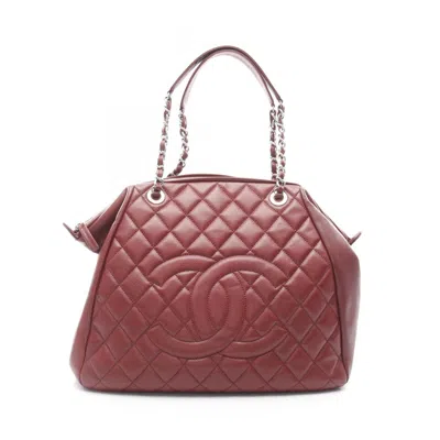 Pre-owned Chanel Leather Tote Bag () In Multi