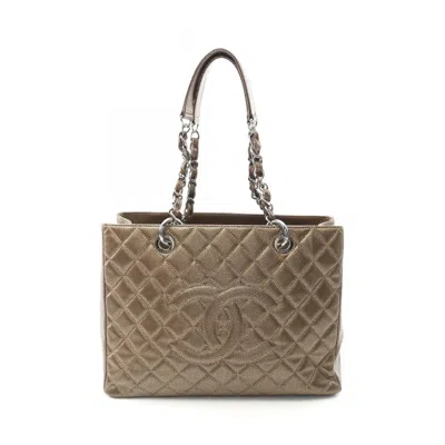 Pre-owned Chanel Leather Tote Bag () In Multi