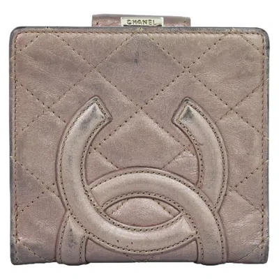 Pre-owned Chanel Leather Wallet () In Multi