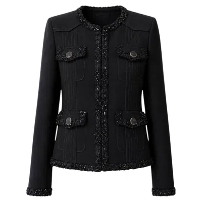 Pre-owned Chanel Legendary Paris / Cuba Little Black Jacket 34 Fr
