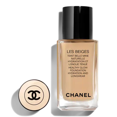 Chanel Les Beiges Healthy Glow Foundation Hydration And Longwear - Bo33 In Brown