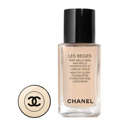 Chanel (les Beiges) Healthy Glow Foundation Hydration And Longwear (30ml) In White