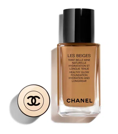 Chanel (les Beiges) Healthy Glow Foundation Hydration And Longwear In Multi