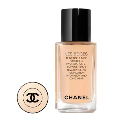 Chanel Les Beiges Healthy Glow Foundation Hydration And Longwear In Neutral