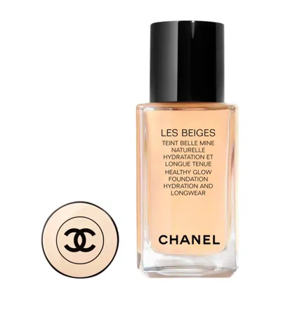 Chanel Les Beiges Healthy Glow Foundation Hydration And Longwear In Neutral