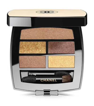 Chanel (les Beiges) Healthy Glow Natural Eyeshadow Palette In Brown