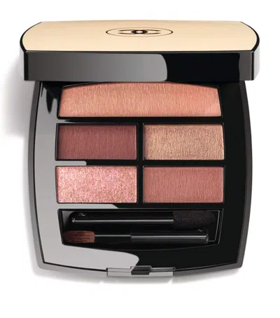 Chanel Les Beiges Healthy Glow Natural Eyeshadow Palette In Pink