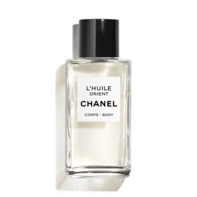 Chanel L'huile Orient Body Massage Oil In Transparent
