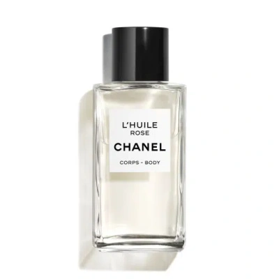 Chanel L'huile Rose Body Massage Oil In Neutral