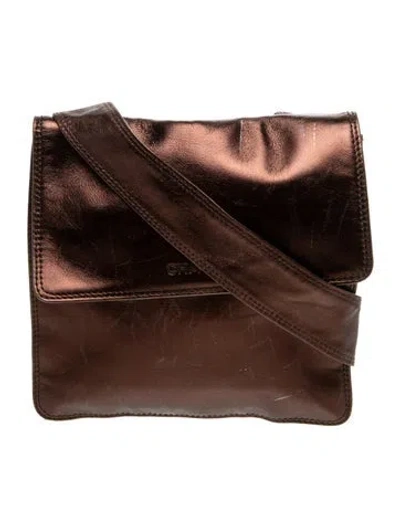 Pre-owned Chanel Logo Messenger Bag