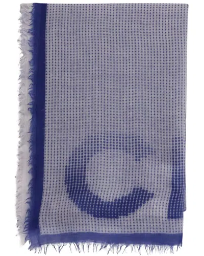 Pre-owned Chanel Logo-patterned Scarf (authentic Pre-loved)