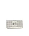Chanel Long Wallet In Silver