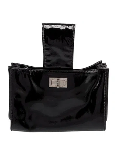 Pre-owned Chanel Mademoiselle Clutch Bag In Black