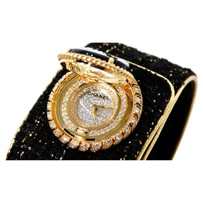 Pre-owned Chanel Mademoiselle Privé Bouton Camée Secret Watch #1 Of 5 Fine Jewelry In Multi
