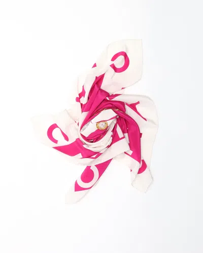 Pre-owned Chanel Mademoiselle Scarf Silk