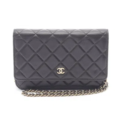 Pre-owned Chanel Matelasse Brown Leather Shoulder Bag ()
