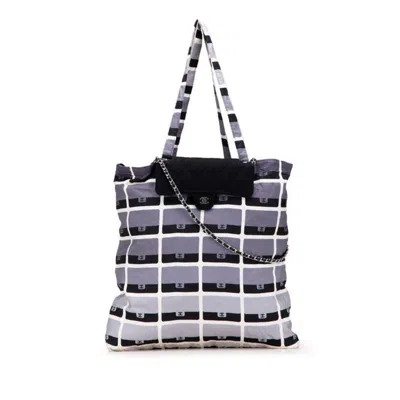 Pre-owned Chanel Matelasse Cotton Eco-bag Shoulder Bag Tote Bag () In Multi