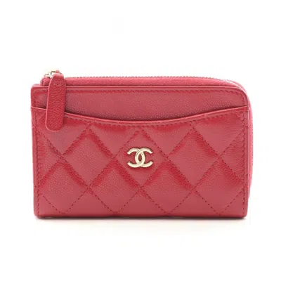 Pre-owned Chanel Matelasse Grained Calfskin Coin Purse/coin Case () In Multi