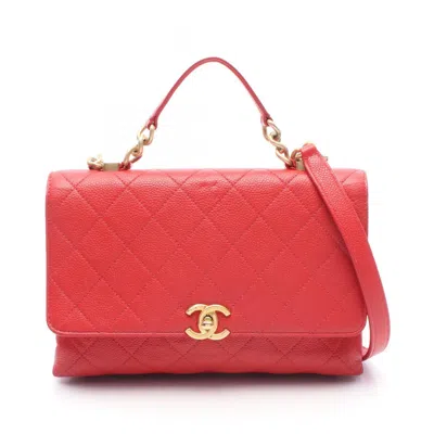 Pre-owned Chanel Matelasse Grained Calfskin Shoulder Bag () In Multi
