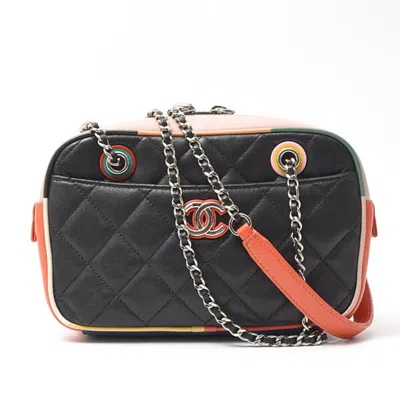 Pre-owned Chanel Matelasse Leather Shoulder Bag () In Multi