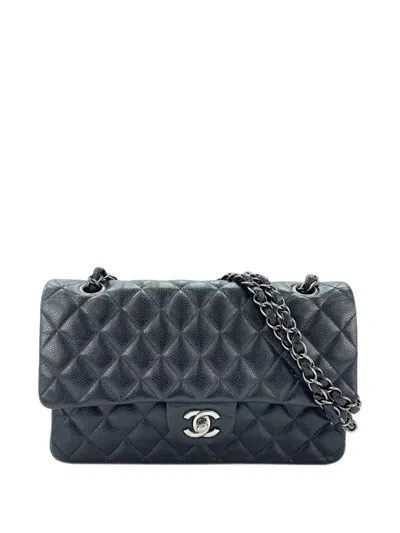 Chanel Matelassé Shoulder Bag In Black