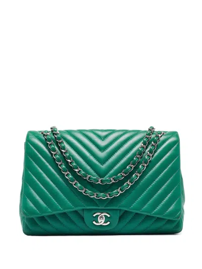 Pre-owned Chanel Maxi Classic Single Flap Shoulder Bag