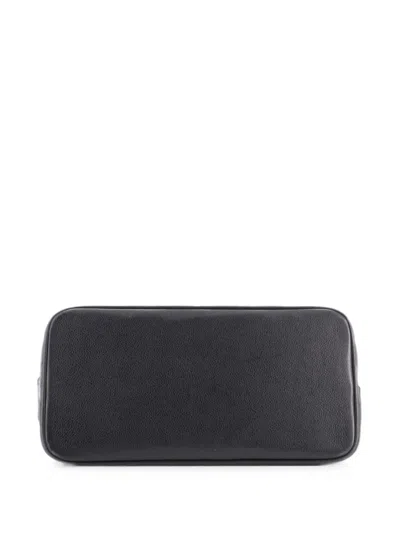 Pre-owned Chanel Medallion Quilted Caviar Tote Bag In Black