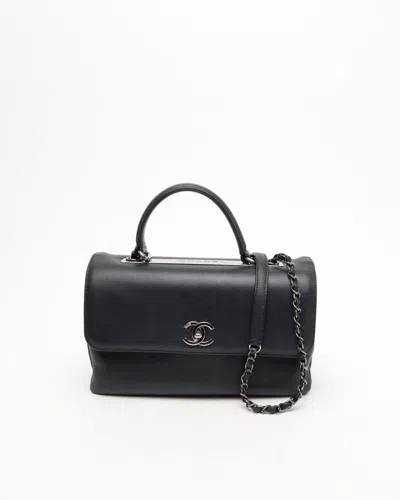 Pre-owned Chanel Medium Calf Trendy Cc Flap Bag