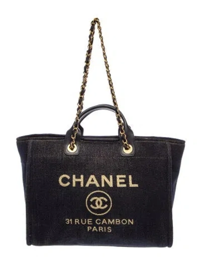 Pre-owned Chanel Medium Deauville Tote