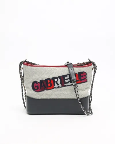 Pre-owned Chanel Medium Gabrielle Tweed Bag