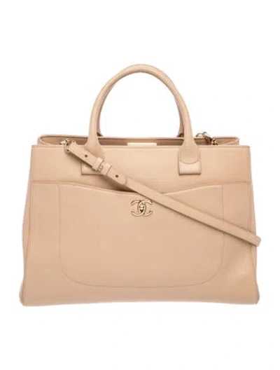 Pre-owned Chanel Medium Neo Executive Tote In Neutral