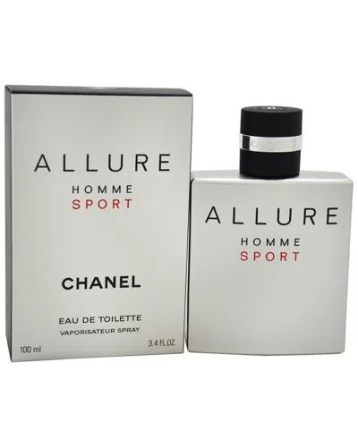 Chanel Men's 3.4oz Allure Homme Sport Eau De Toilette Spray In White