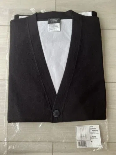 Pre-owned Chanel Men's Uniform Sweater And Cardigan Bundle. 8 Units Available. In Black