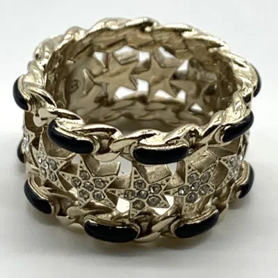 Pre-owned Chanel Metal Band Ring ()