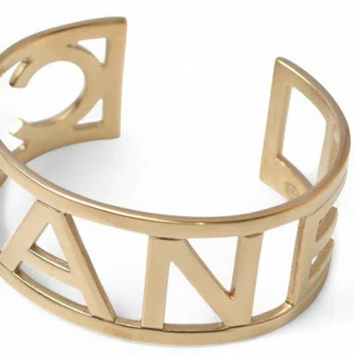Pre-owned Chanel Metal Bangle () In Gold