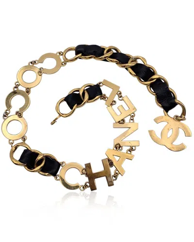 Pre-owned Chanel Metal Belt (authentic Pre-loved)