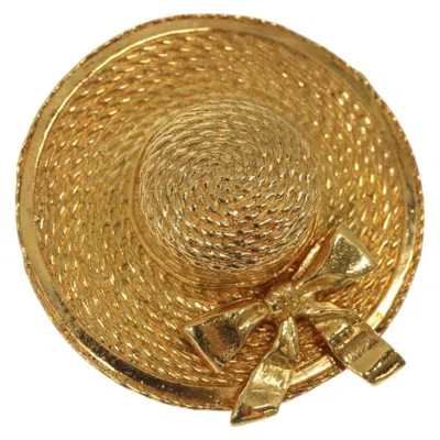Pre-owned Chanel Metal Brooch Jewelry () In Gold