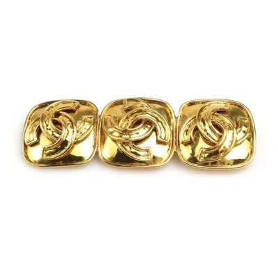 Pre-owned Chanel Metal Brooch () In Gold