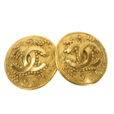 Pre-owned Chanel Metal Clip Earrings () In Gold