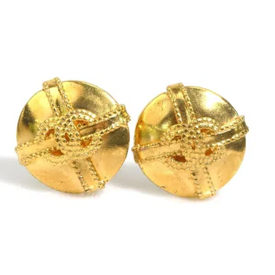 Pre-owned Chanel Metal Clip Earrings () In Gold
