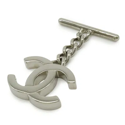 Pre-owned Chanel Metal Handbag Charm () In Silver